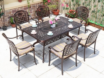 9482T-B cast aluminum furniture