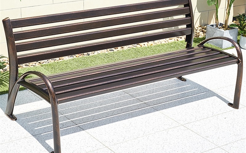 9508C cast aluminium bench